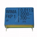 Wima Fkp1 Pulse Capacitor - 0 0115uf-2000v Impulskondensator Fkp1 Rm=27 5mm -